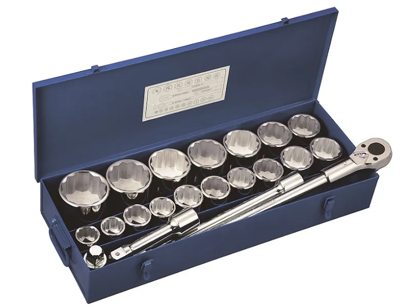 AMERICAN TYPE 1" DR. SOCKET SET