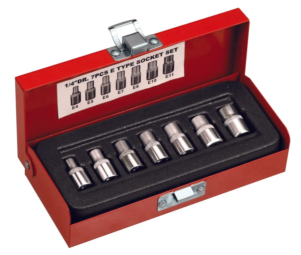 1/4" DRIVE HAND SOCKET SETS
